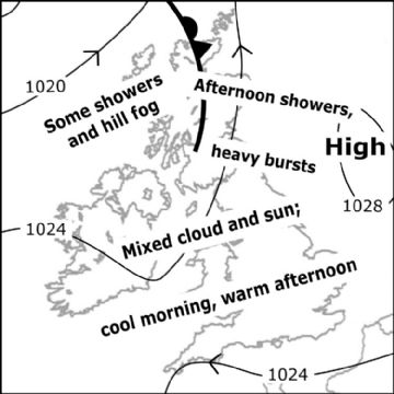 Synoptic chart for 26 Apr