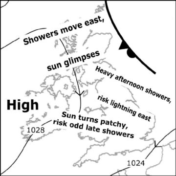 Synoptic chart for 27 Apr
