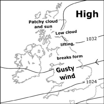 Synoptic chart for 28 Apr