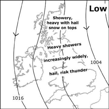 Synoptic chart for 14 May