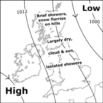 Synoptic chart for 15 May