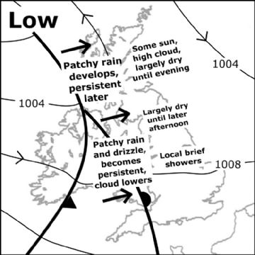 Synoptic chart for 16 May