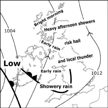 Synoptic chart for 18 May