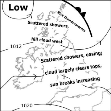 Synoptic chart for 31 May