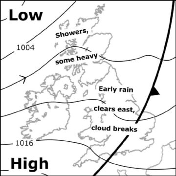 Synoptic chart for 08 Jun