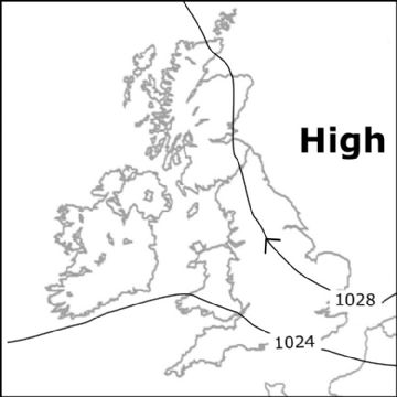 Synoptic chart for 22 Jun