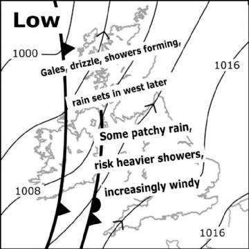 Synoptic chart for 27 Jun