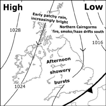 Synoptic chart for 18 Jul