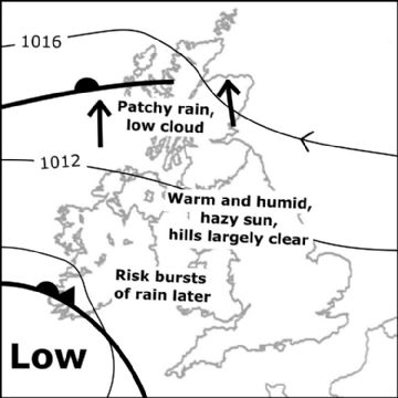 Synoptic chart for 03 Aug