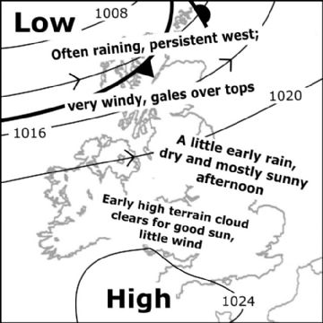 Synoptic chart for 07 Aug