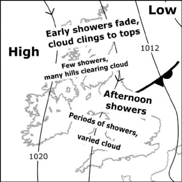 Synoptic chart for 21 Aug