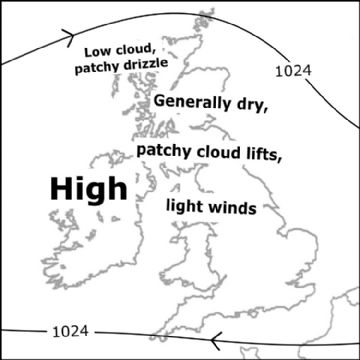Synoptic chart for 23 Aug
