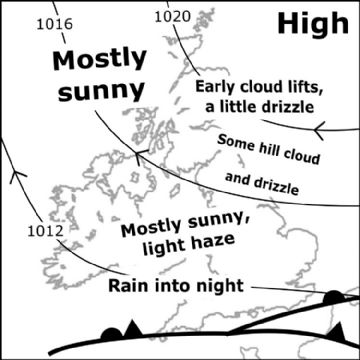 Synoptic chart for 25 Aug