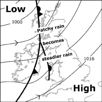Synoptic chart for 10 Sep