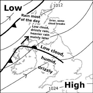 Synoptic chart for 14 Sep