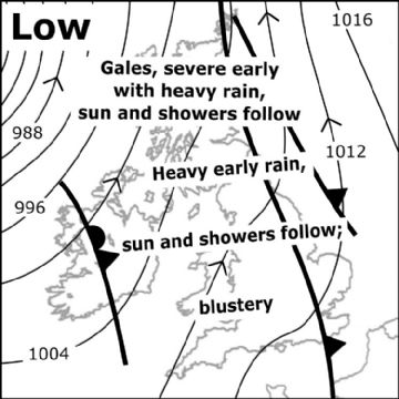 Synoptic chart for 30 Sep