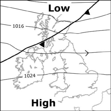 Synoptic chart for 05 Oct