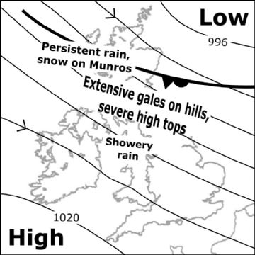 Synoptic chart for 10 Oct
