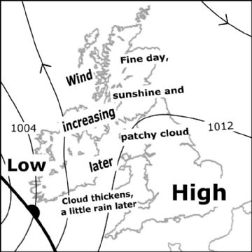 Synoptic chart for 11 Oct